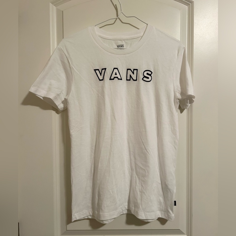 Vans embroidered Crisp White Tee
